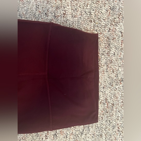 lululemon Align™ High-Rise 25 inch Pants - Size 0 in Burgundy. - Picture 3 of 3